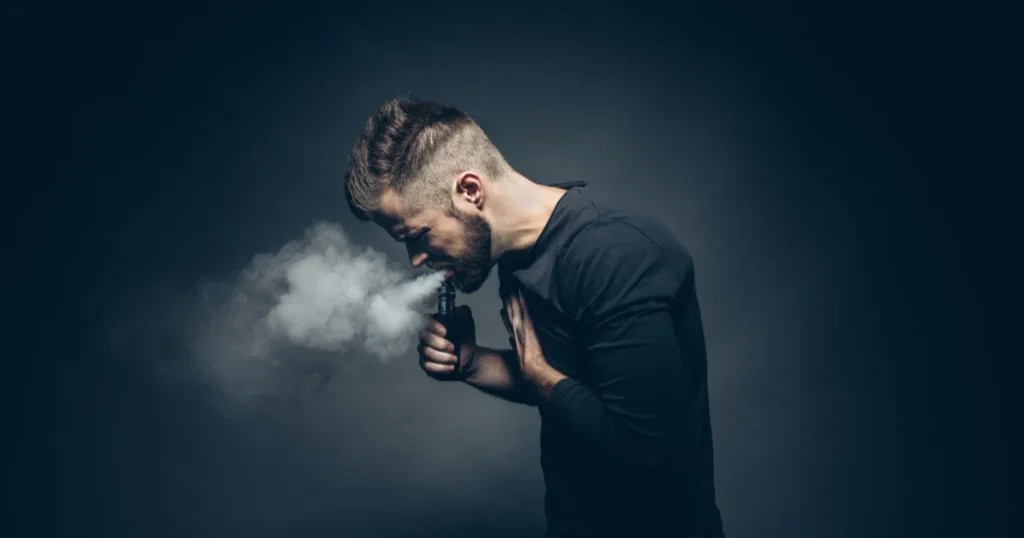 วิธีดูดบุหรี่ไฟฟ้าไม่ให้สำลัก